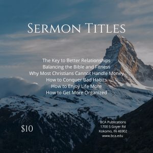 Conquering the Flesh