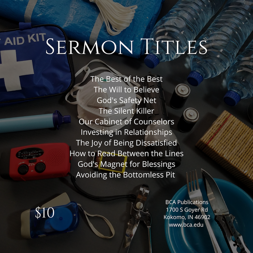The Christian’s Survival Kit
