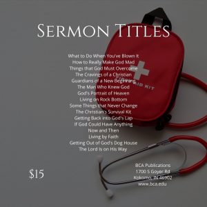 Psalms – God’s First Aid Kit – Volume 6