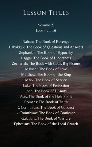 Journey Through the Bible – Volume 2