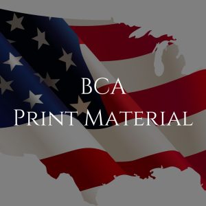BCA Print Material