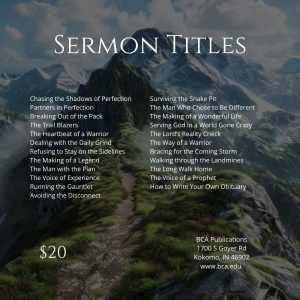 God’s Path to Perfection